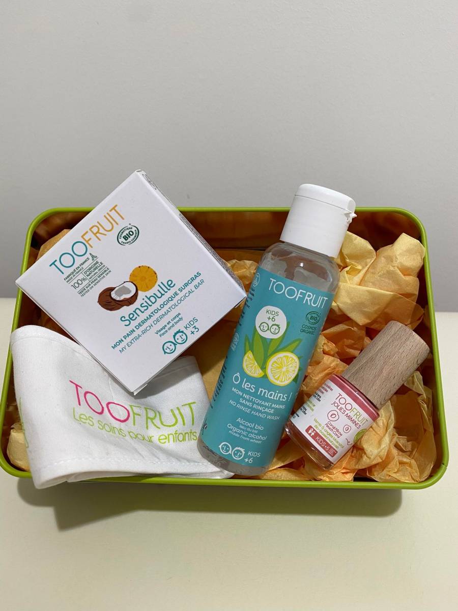 Coffret cadeau bio cosmétiques - Nozay